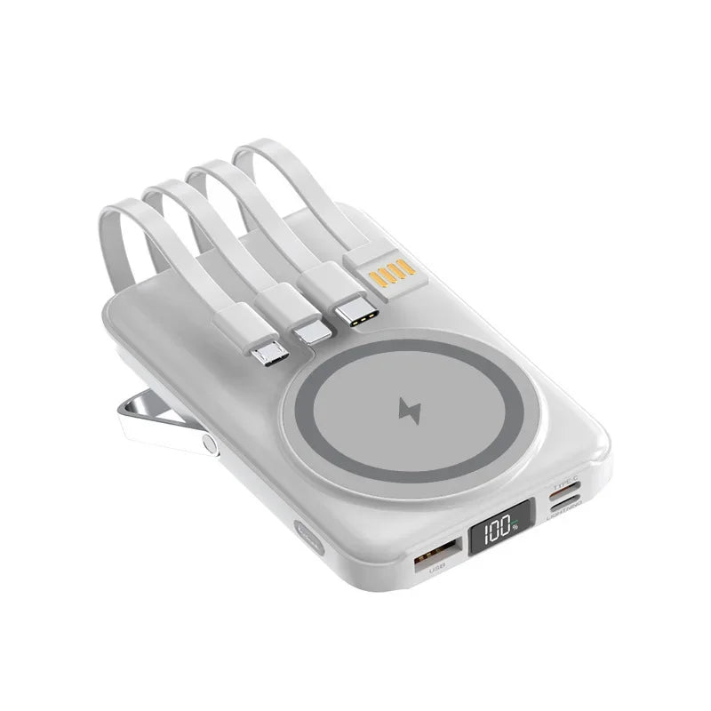 Xiaomi 50000mAh Power Bank Ultra-large Capacity Magnetic Wireless Super Fast Charger Comes With a Charge Cable Power Supply