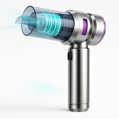 Powerful 21000Pa Suction Cordless Handheld Vacuum/Blower | USB-C Fast Charge, HEPA Filter, Portable Cleaning Kit