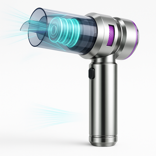 Powerful 21000Pa Suction Cordless Handheld Vacuum/Blower | USB-C Fast Charge, HEPA Filter, Portable Cleaning Kit
