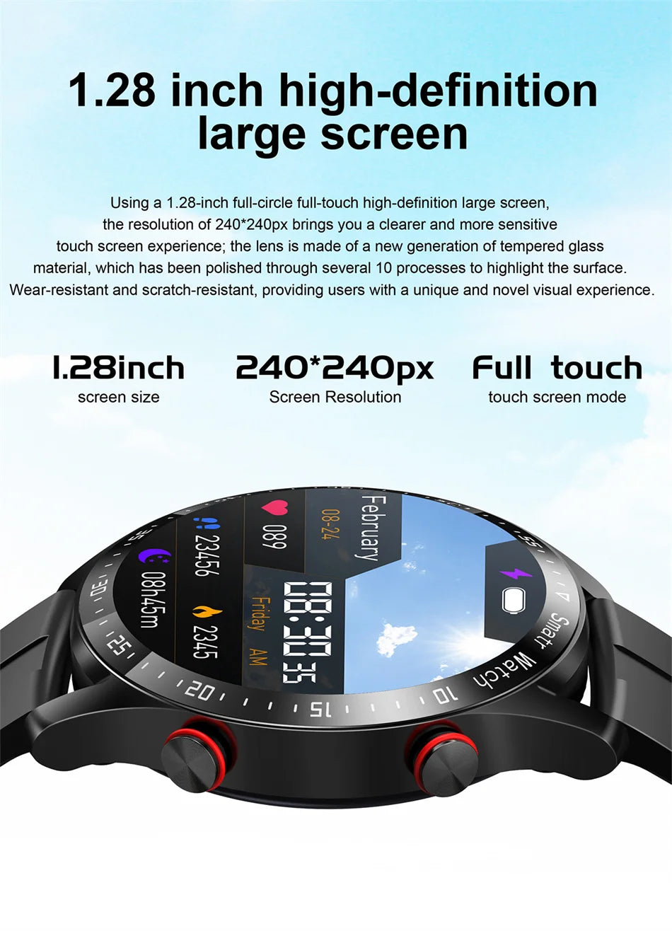 2025 New Outdoor Sports Smart Watch Men GT Series 1.53 inch AMOLED Screen Sports Watch ECG+PPG Health Smartwatch Man For Huawei