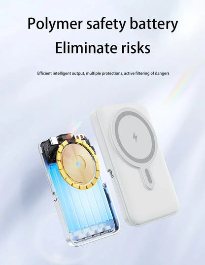 Xiaomi 50000mAh Power Bank Ultra-large Capacity Magnetic Wireless Super Fast Charger Comes With a Charge Cable Power Supply