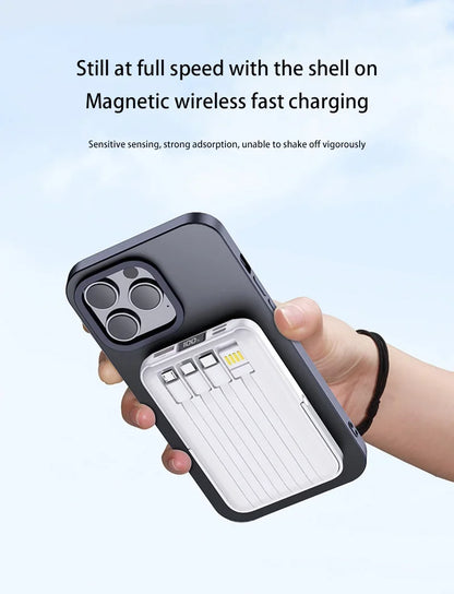 Xiaomi 50000mAh Power Bank Ultra-large Capacity Magnetic Wireless Super Fast Charger Comes With a Charge Cable Power Supply