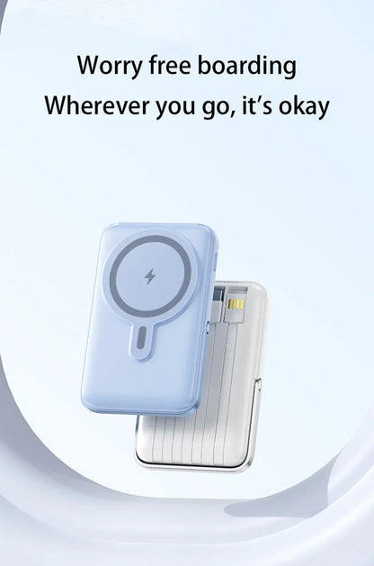 Xiaomi 50000mAh Power Bank Ultra-large Capacity Magnetic Wireless Super Fast Charger Comes With a Charge Cable Power Supply