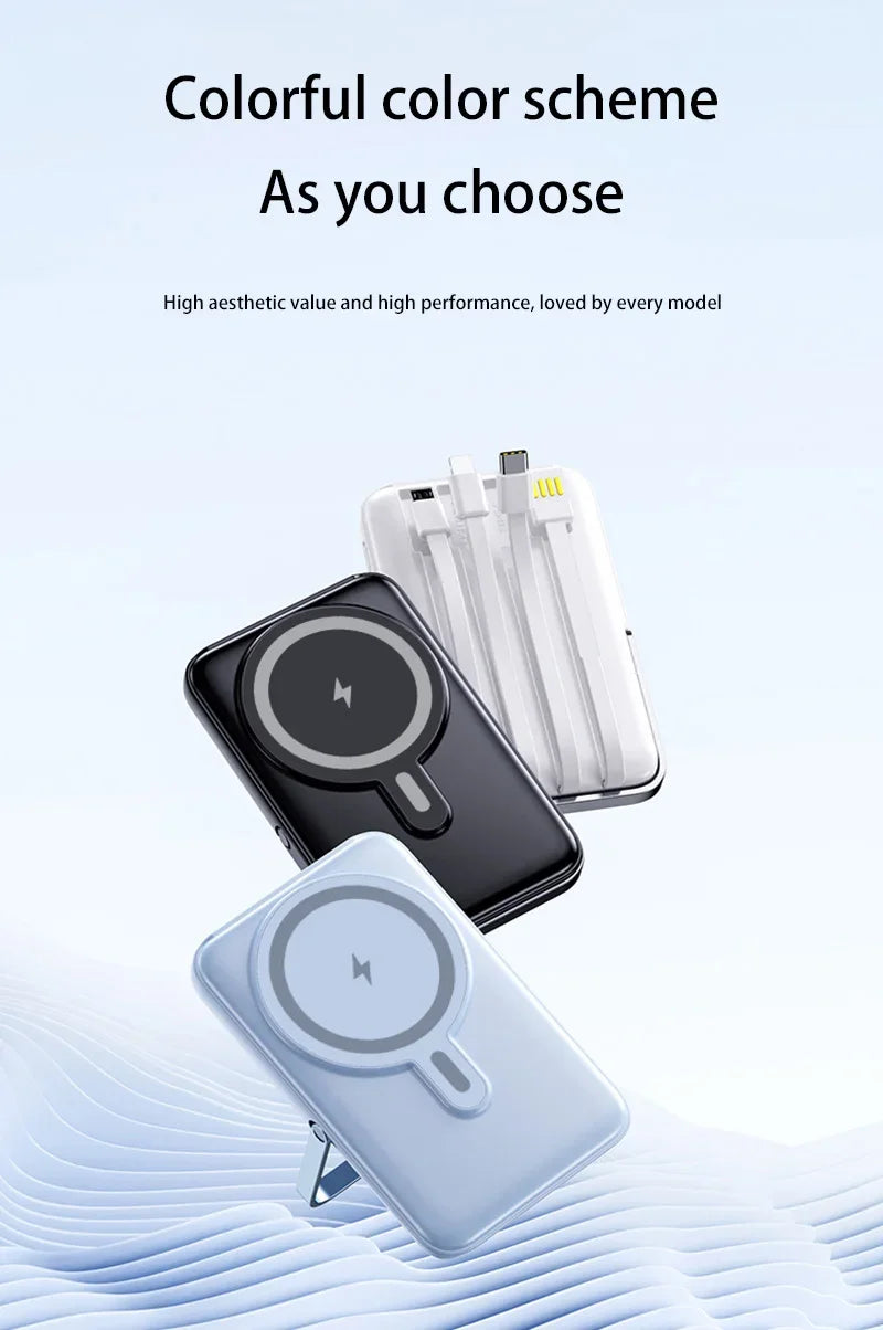 Xiaomi 50000mAh Power Bank Ultra-large Capacity Magnetic Wireless Super Fast Charger Comes With a Charge Cable Power Supply