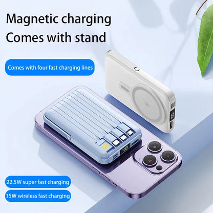 Xiaomi 50000mAh Power Bank Ultra-large Capacity Magnetic Wireless Super Fast Charger Comes With a Charge Cable Power Supply
